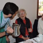 Foto do Bingo Carajás, atividade de lazer para idosos organizada pela Fundação com o auxílio dos Carajás e do SPYC